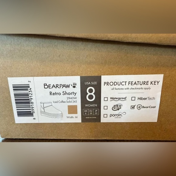 BEARPAW Retro Shorty - Picture 7 of 10